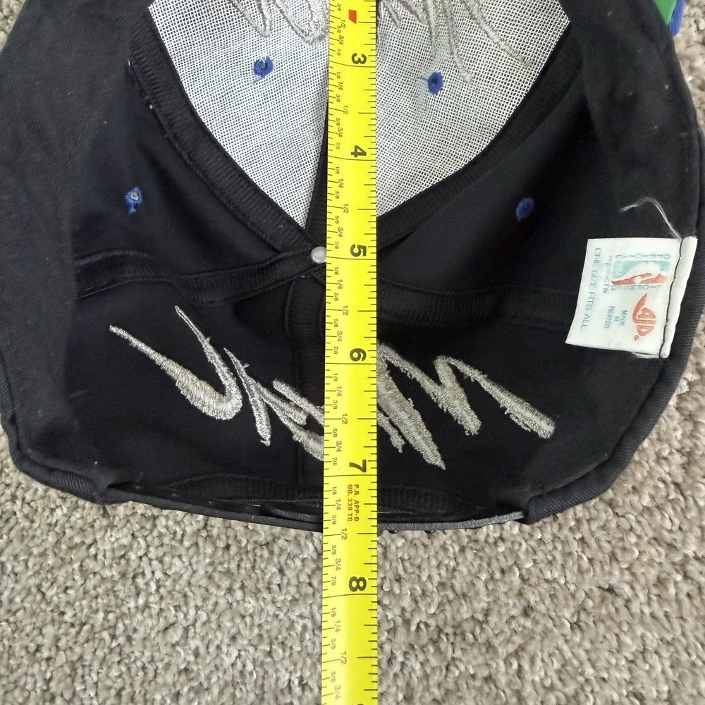 Vintage Orlando Magic Hat Cap Snap Back Mens One Size Black NBA Basketball AJD